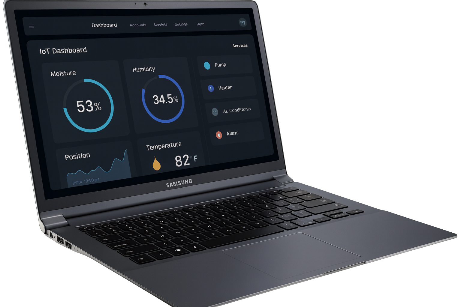 Interface web Enov CORP